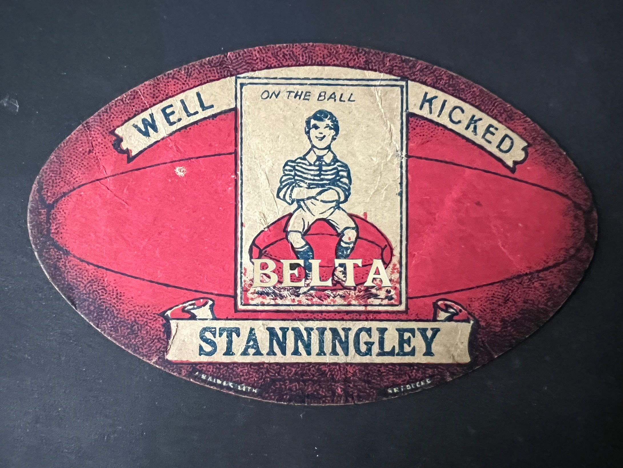 STANNINGLEY rugby card J Baines