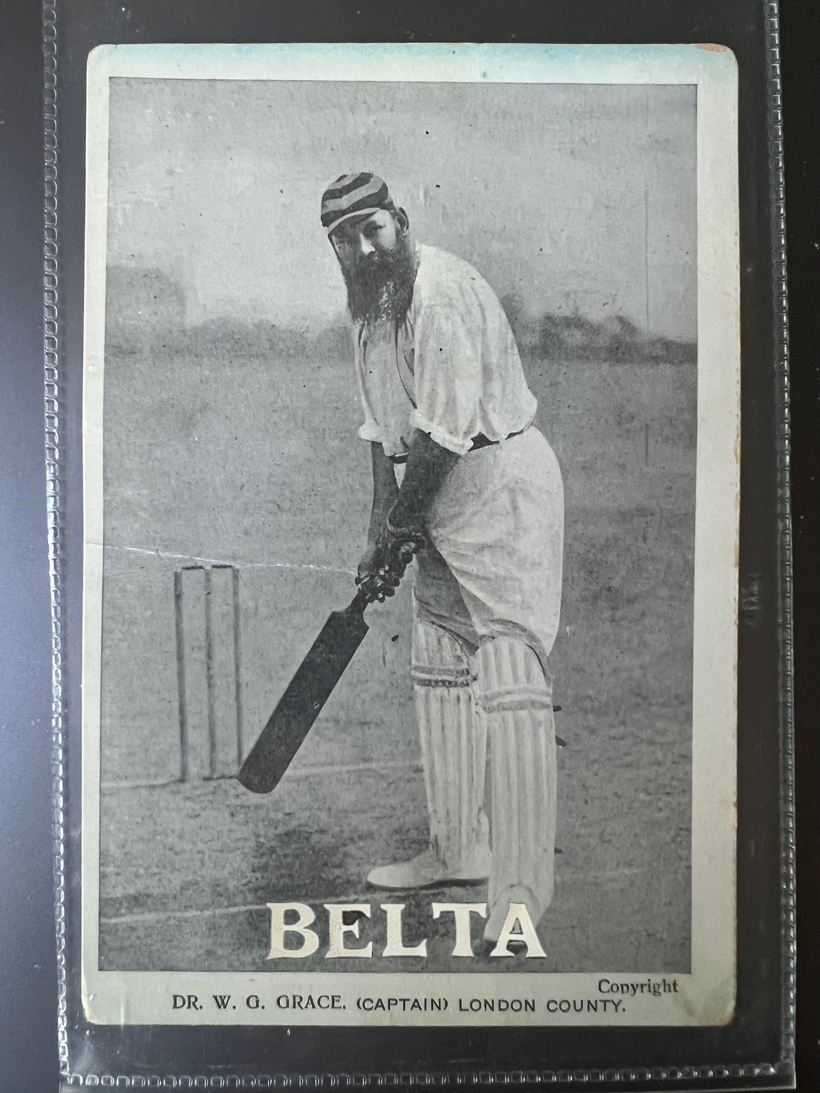 1902 ( approx ) | W G Grace | real picture postcard