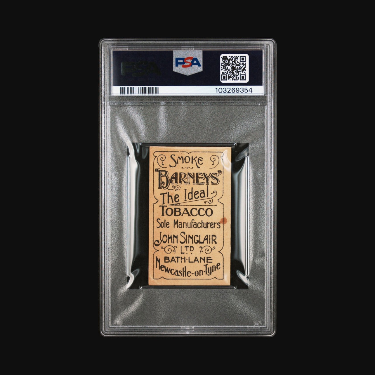 1908 | William Hogg | Sunderland AFC, Rangers & England | John Sinclair Cigarettes Ltd | Football Favourites #63 | PSA 4.5 POP 1 Highest grade